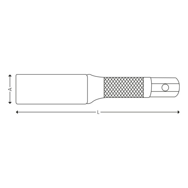 1/4” Magnetisk bitsholder - Bilde 2